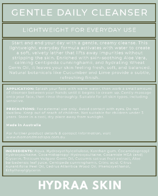 GENTLE EVERYDAY CLEANSER - 150ml ( For all Skin Types )